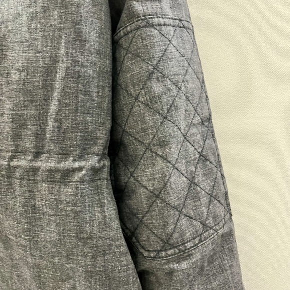 EUC Women's Aritzia Community Paradigm Down Parka Gray Hooded Coat, Size M - Picture 12 of 14